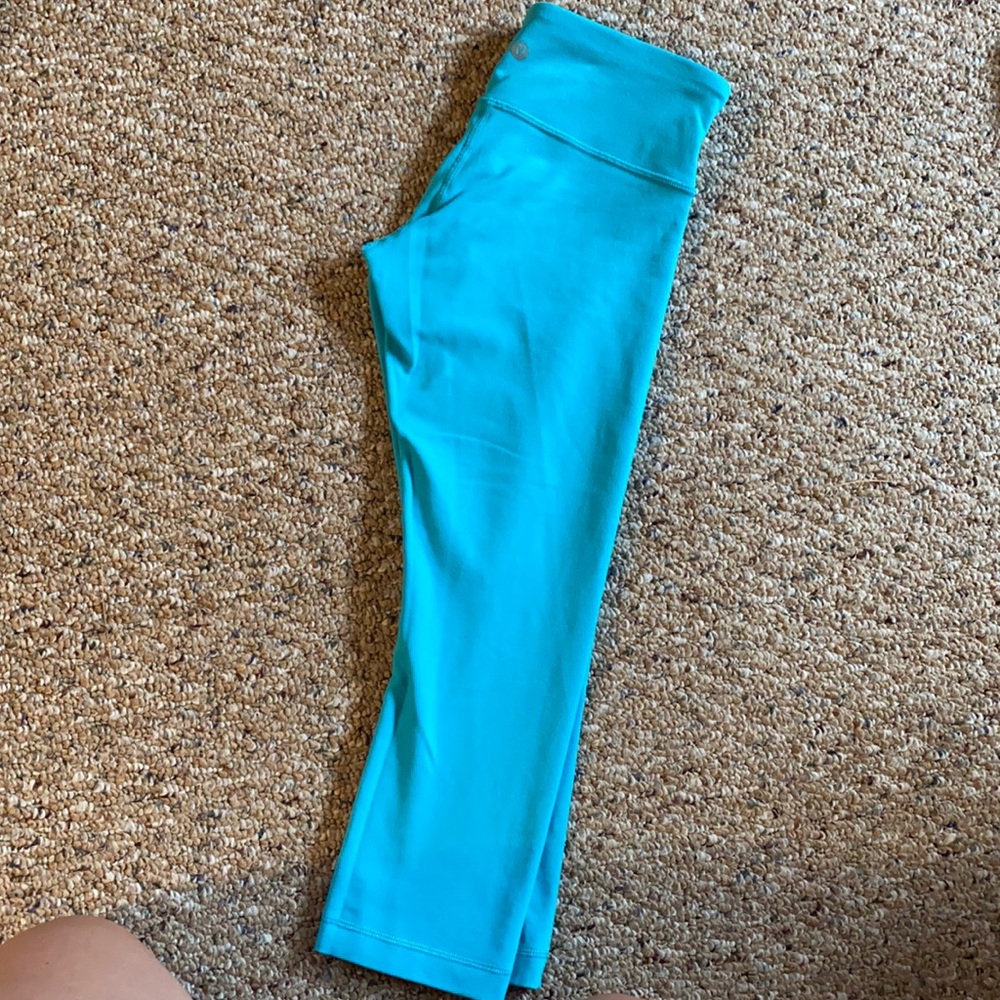 Blue lululemon leggings